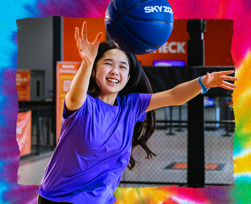 Kid having fun at DEFY with the Summer Play Pass